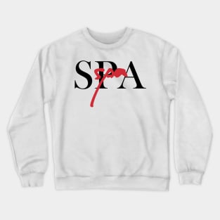 Spa - F1 Circuit Name Design Crewneck Sweatshirt